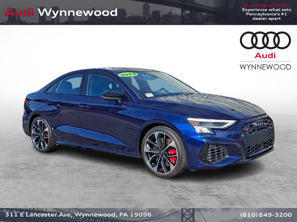 Certified 2024 Audi S3 Premium Plus