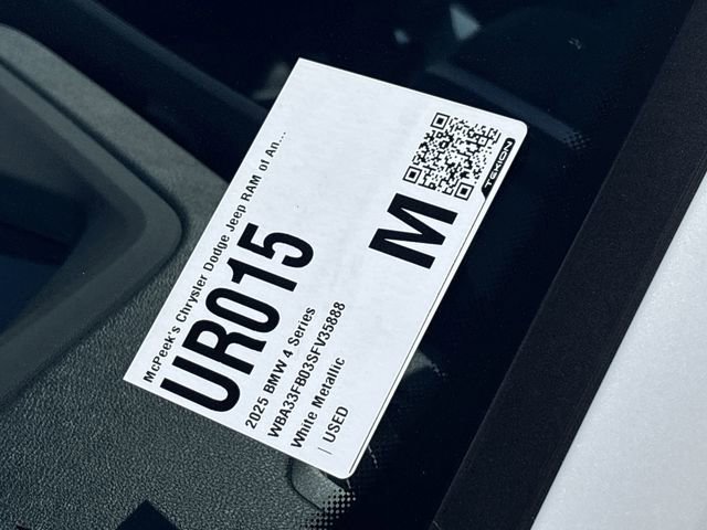 Used 2025 BMW 430i xDrive w/ Premium Package AWD/4WD image 35