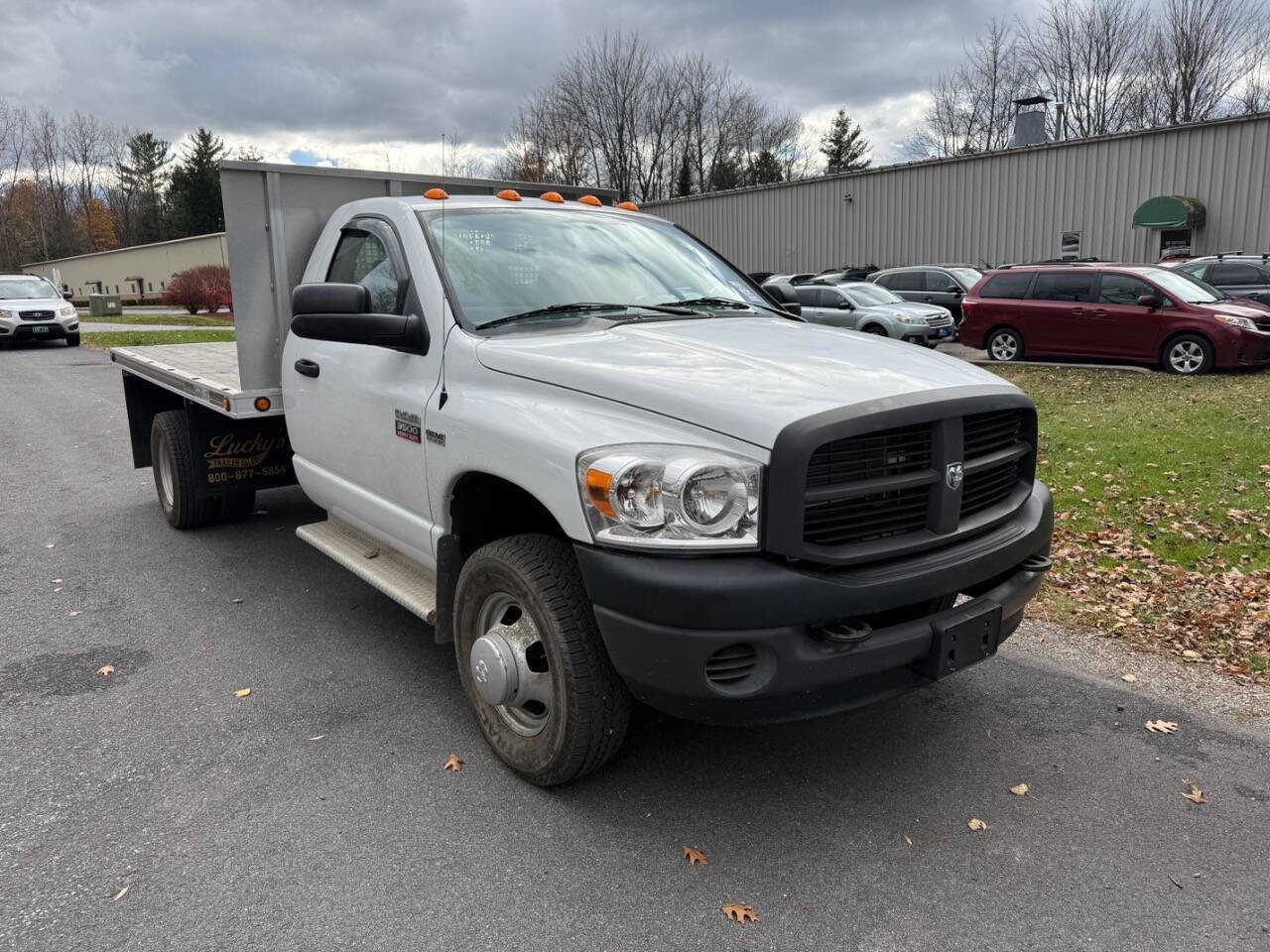 Used 2007 Dodge Ram 3500 Truck 4x4 Regular Cab DRW w/ HD Snow Plow Prep Group