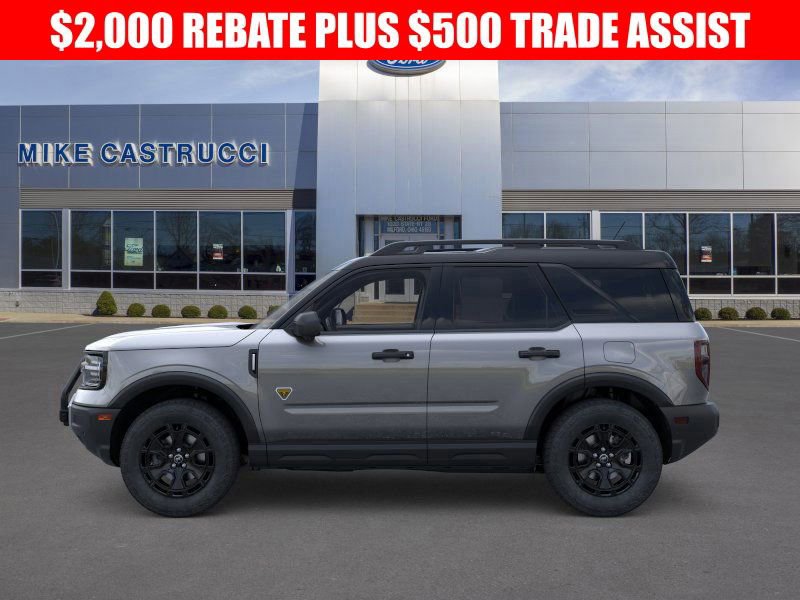 New 2025 Ford Bronco Sport Badlands w/ Sasquatch Badlands Package image 3