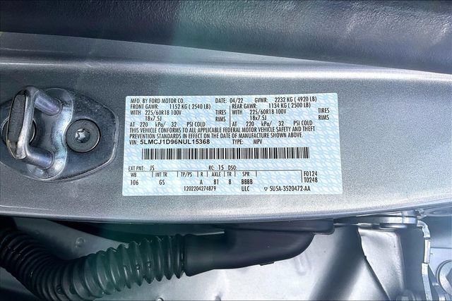 Used 2022 Lincoln Corsair AWD w/ Equipment Group 101A image 22