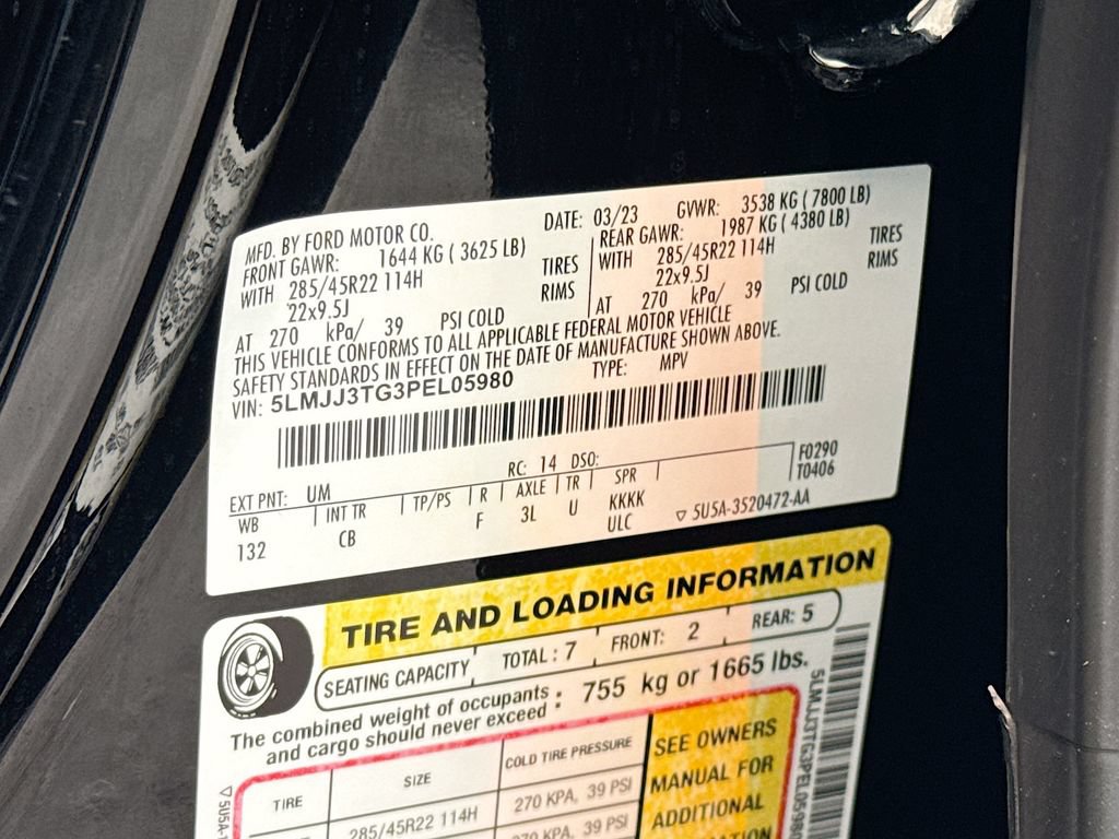 Used 2023 Lincoln Navigator L Black Label AWD/4WD image 37