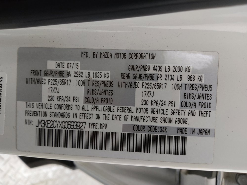 Used 2016 MAZDA CX-5 Touring image 33