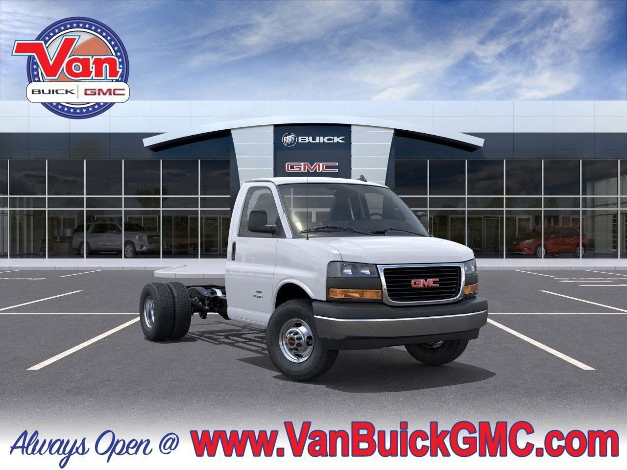 New 2025 GMC Savana 3500 1WT w/ Power Convenience Package image 1