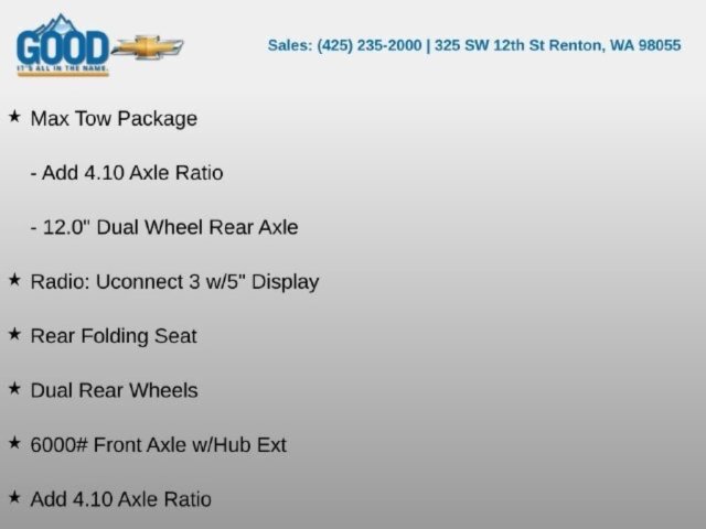 Used 2024 RAM 3500 SLT w/ Quick Order Package 2YG SLT AWD/4WD image 5