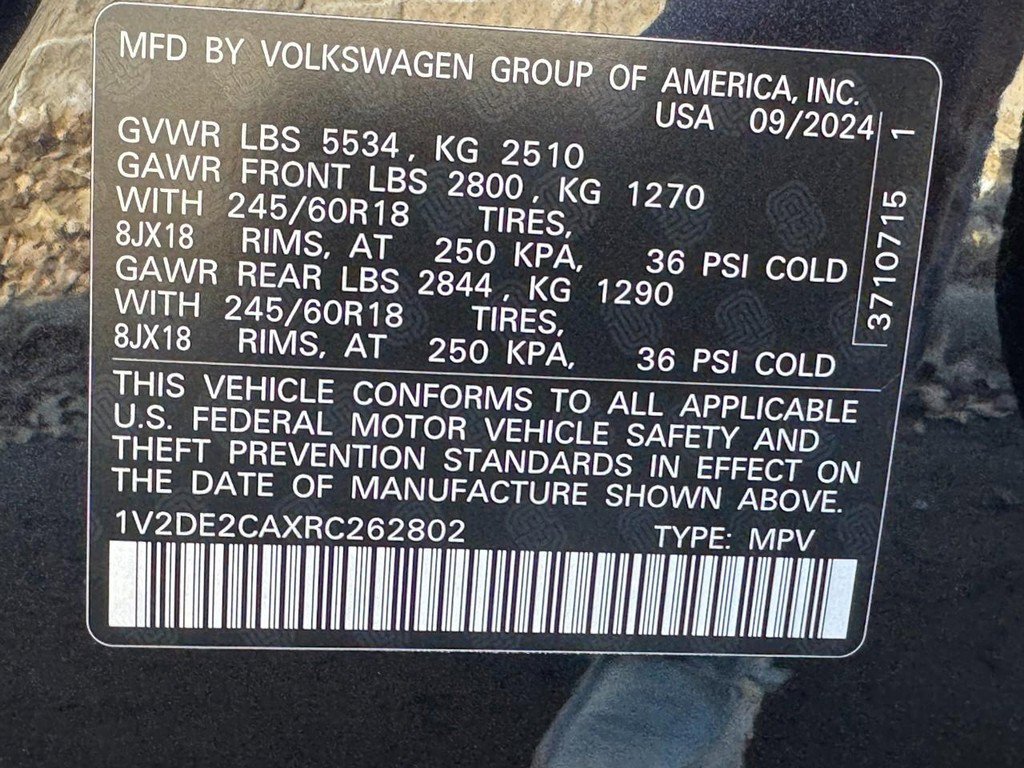 Used 2024 Volkswagen Atlas Cross Sport SE image 23