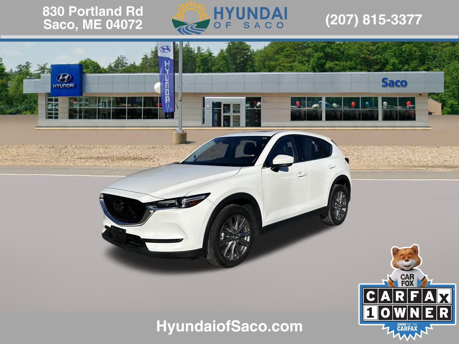 Used 2021 MAZDA CX-5 Grand Touring w/ GT Premium Package image 1