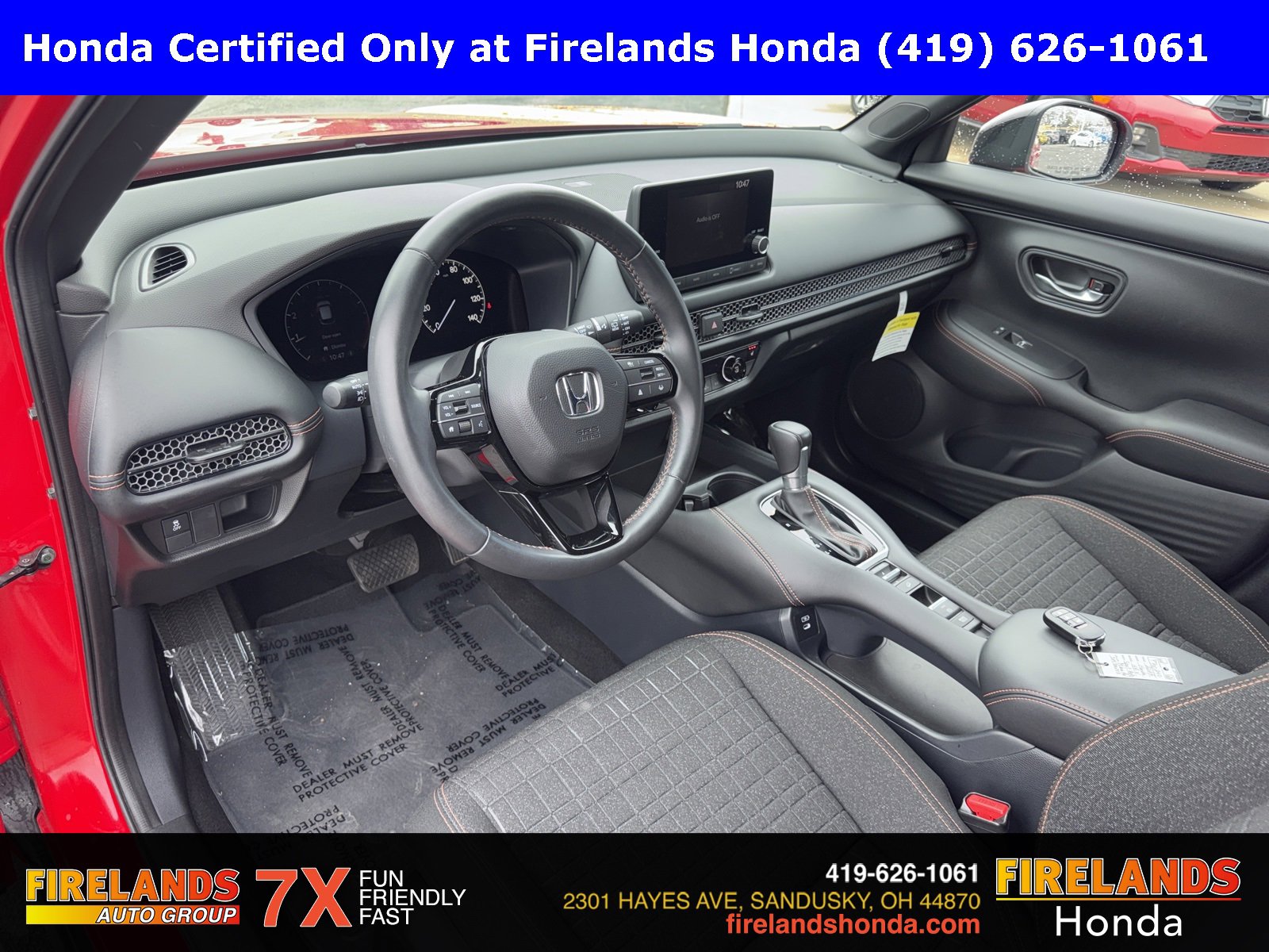 Certified 2025 Honda HR-V Sport image 13