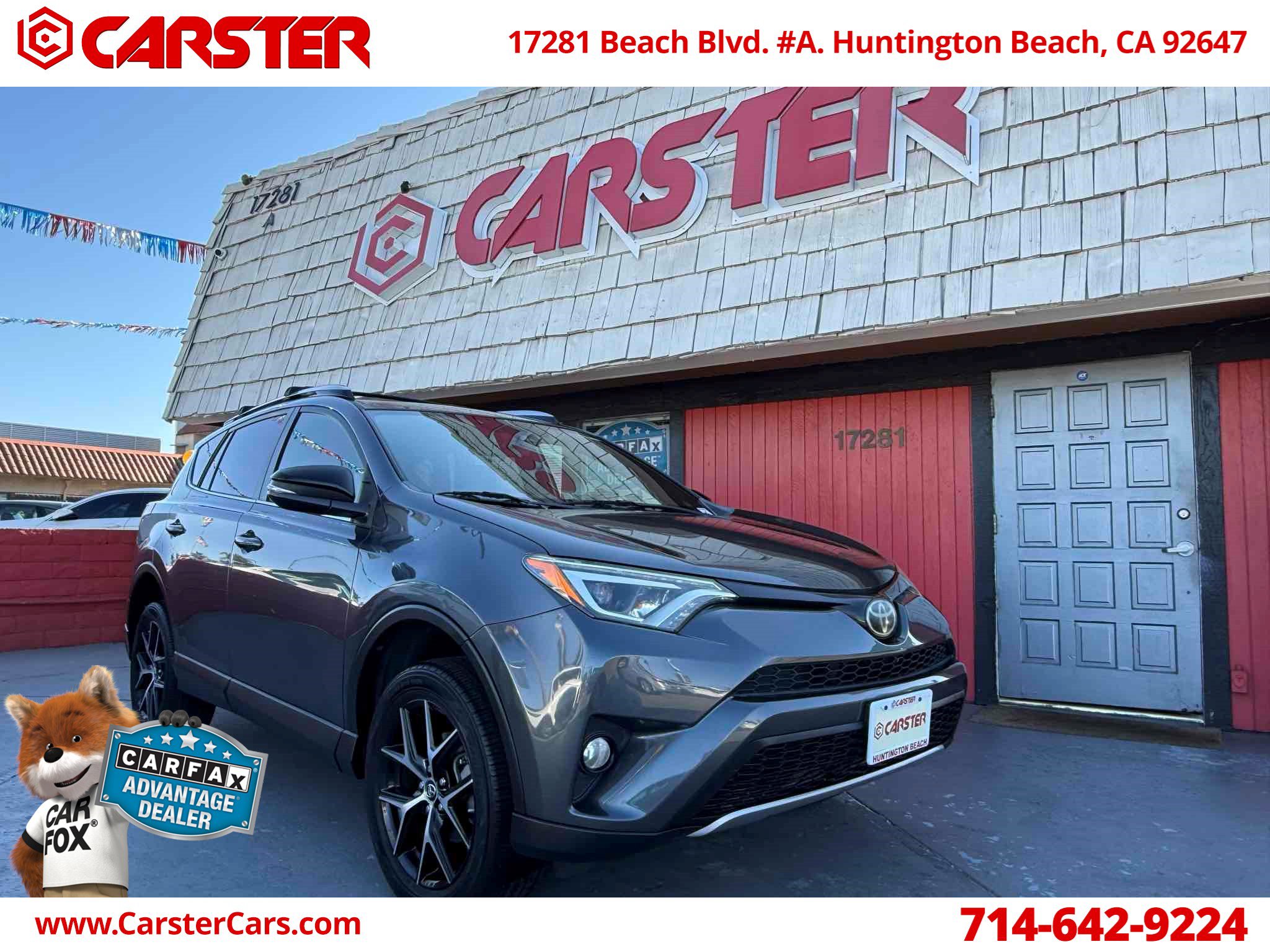 Used 2018 Toyota RAV4 SE w/ All Weather Liner Package FWD image 1