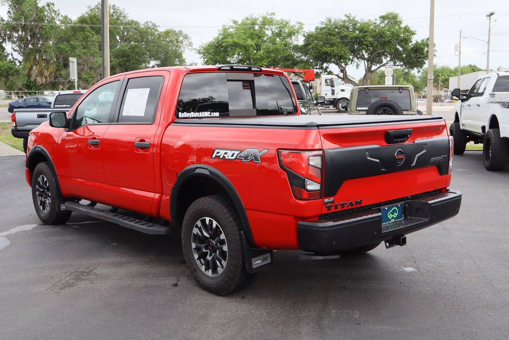 Used 2021 Nissan Titan PRO-4X w/ Pro-4x Convenience Package AWD/4WD image 7