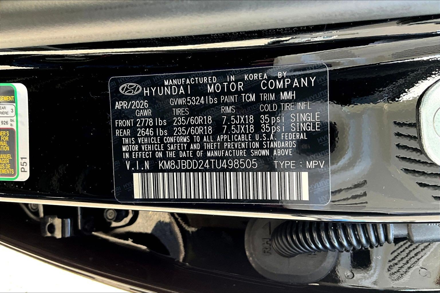 New 2026 Hyundai Tucson SEL AWD/4WD image 8
