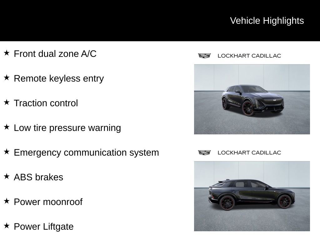 New 2026 Cadillac Lyriq V w/ LPO, Red Accent Package image 10