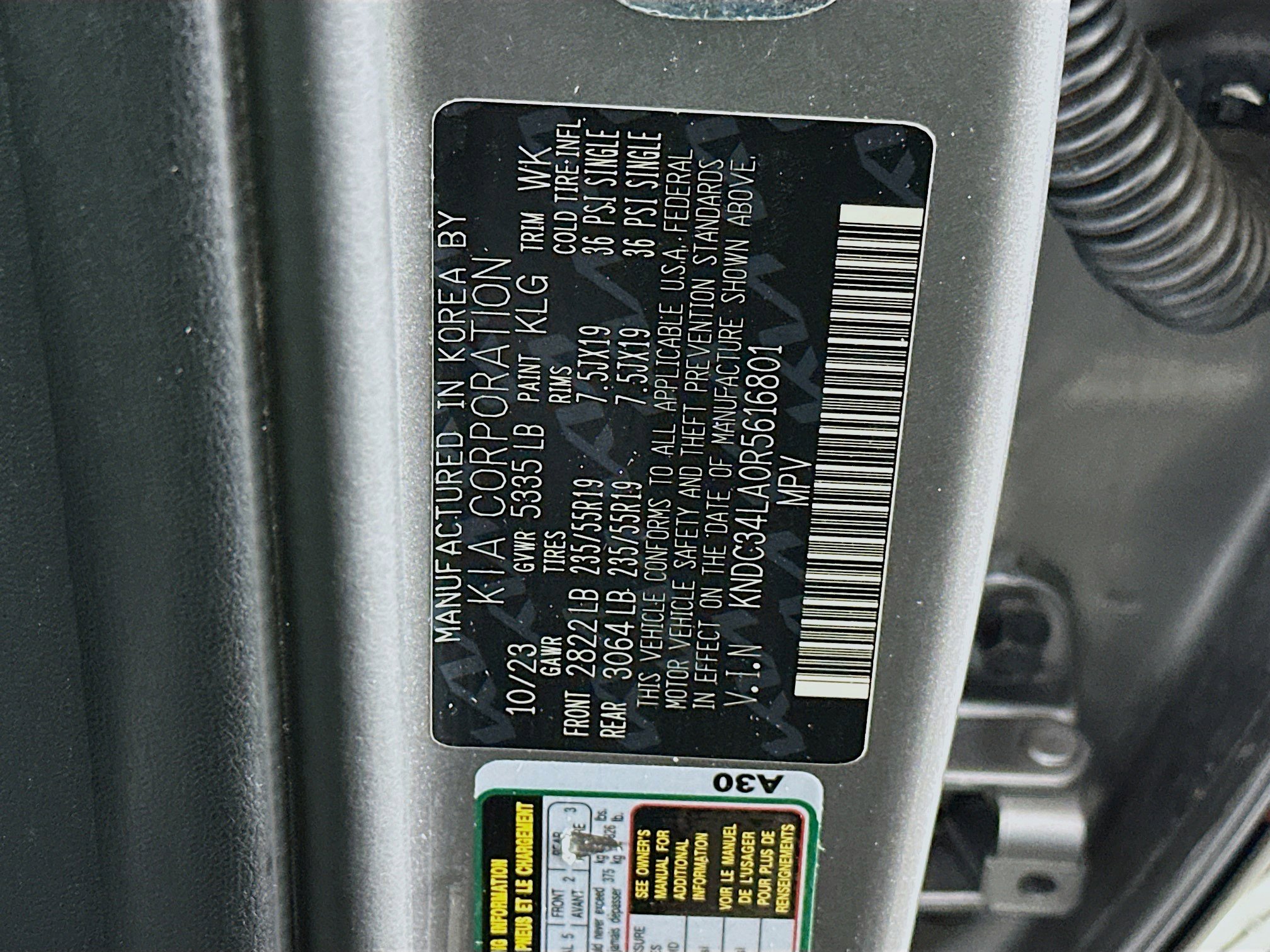 Used 2024 Kia EV6 Wind w/ Wind Technology Package image 12