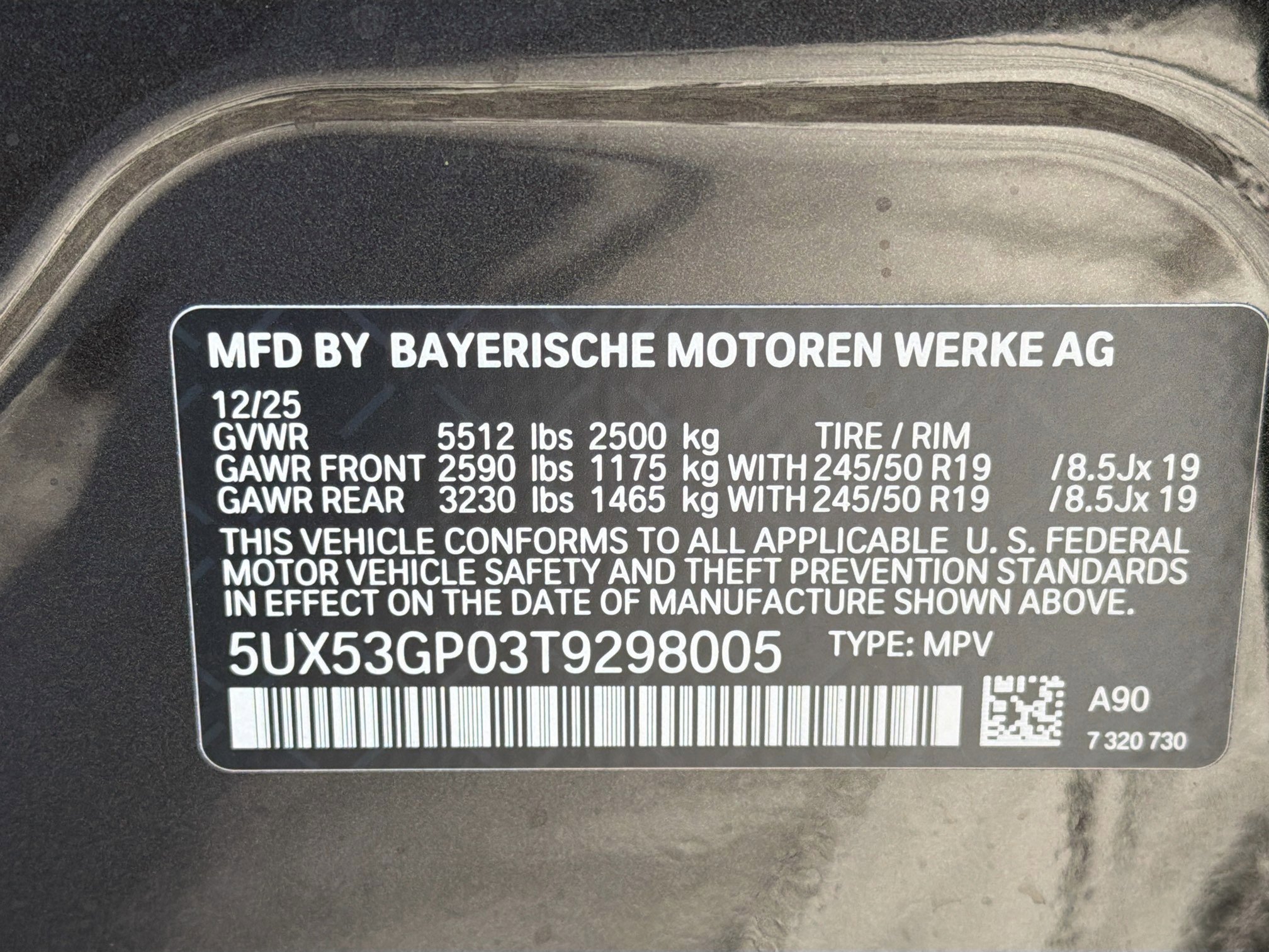 New 2026 BMW X3 xDrive30 w/ Convenience Package image 41