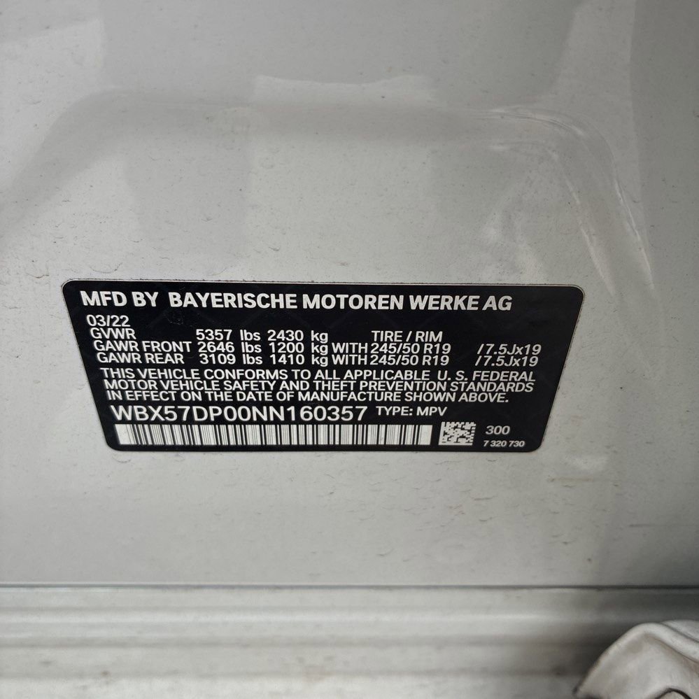 Used 2022 BMW X3 xDrive30i w/ M Sport Package 2 image 25