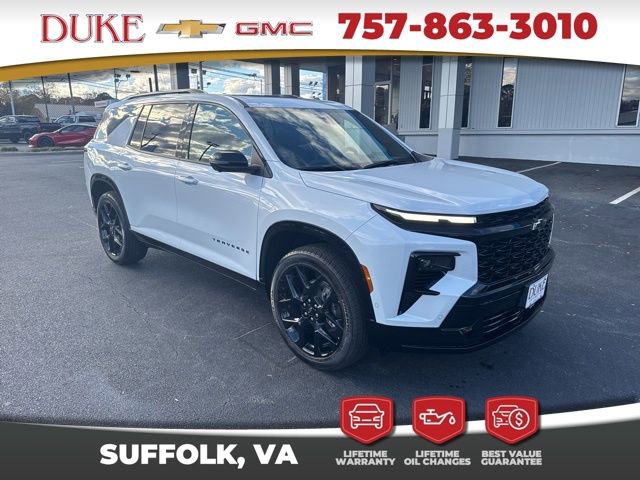 New 2026 Chevrolet Traverse RS w/ LPO, Floor Liner Package FWD image 1