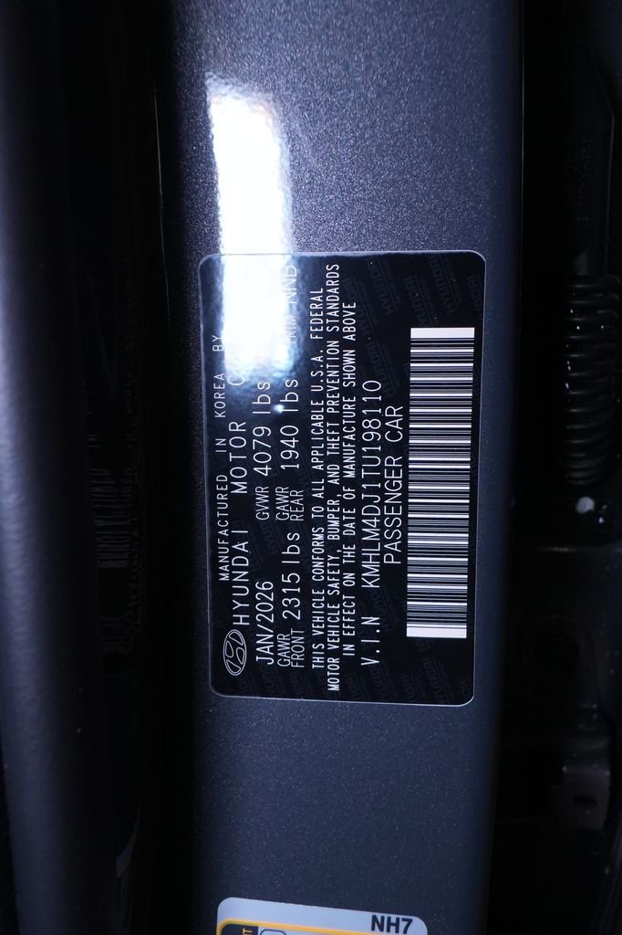 New 2026 Hyundai Elantra Blue w/ Cargo Package image 37