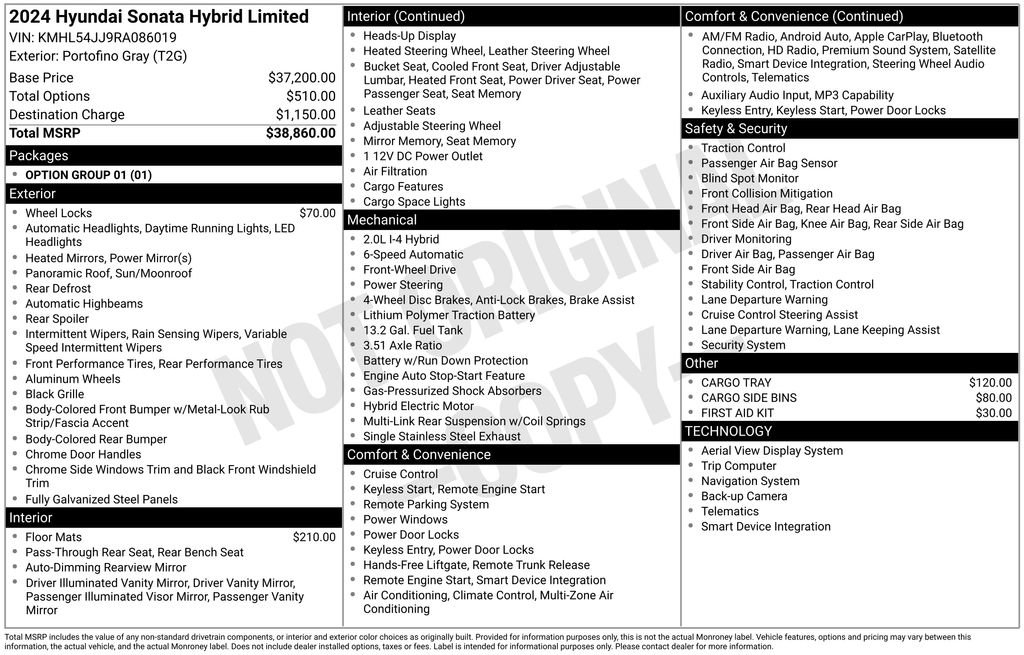 Certified 2024 Hyundai Sonata Limited image 8