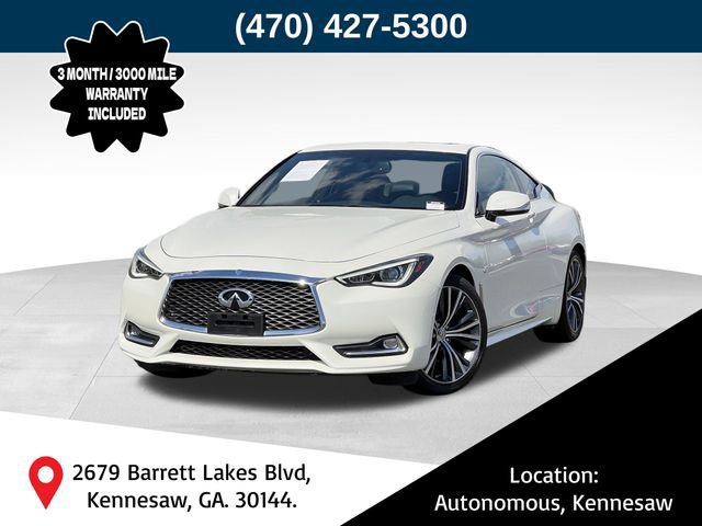 Used 2018 INFINITI Q60 3.0t Luxe w/ Sensory Package 3.0T Luxe AWD/4WD image 1