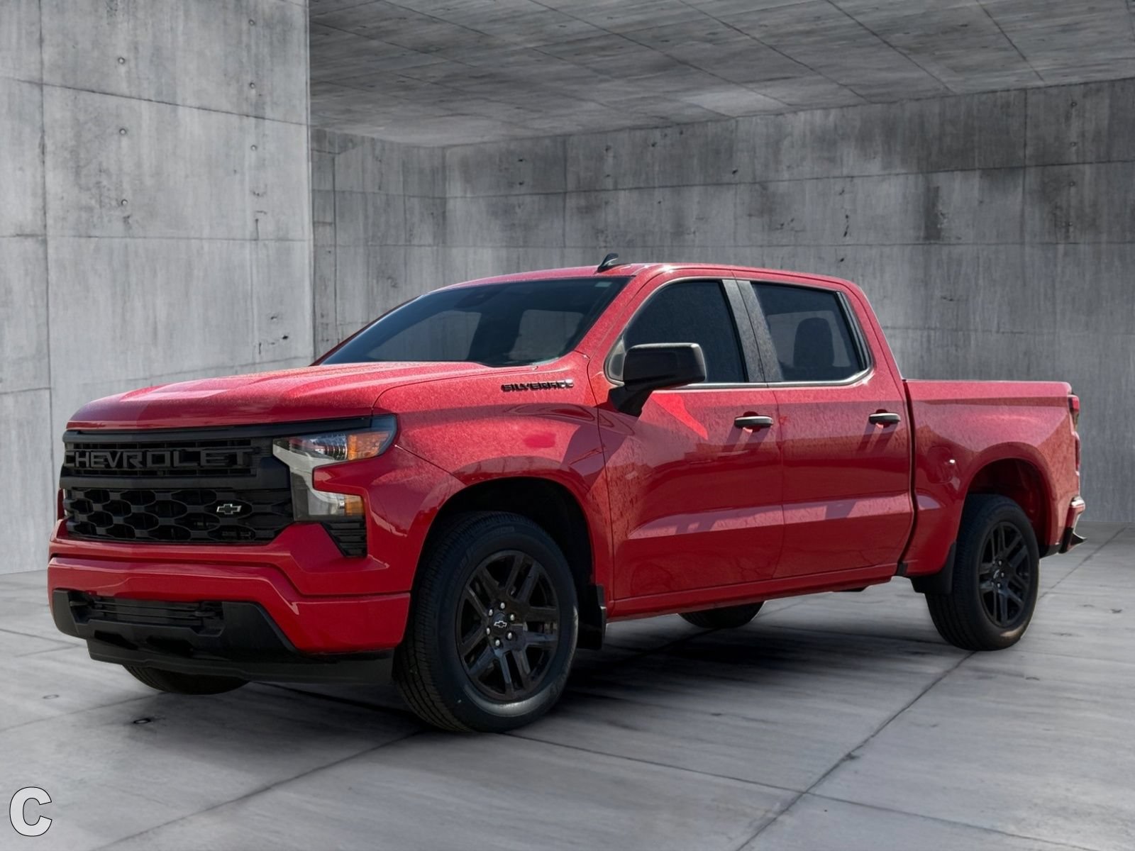 Certified 2023 Chevrolet Silverado 1500 Custom w/ LPO, Dark Essentials Package RWD image 2