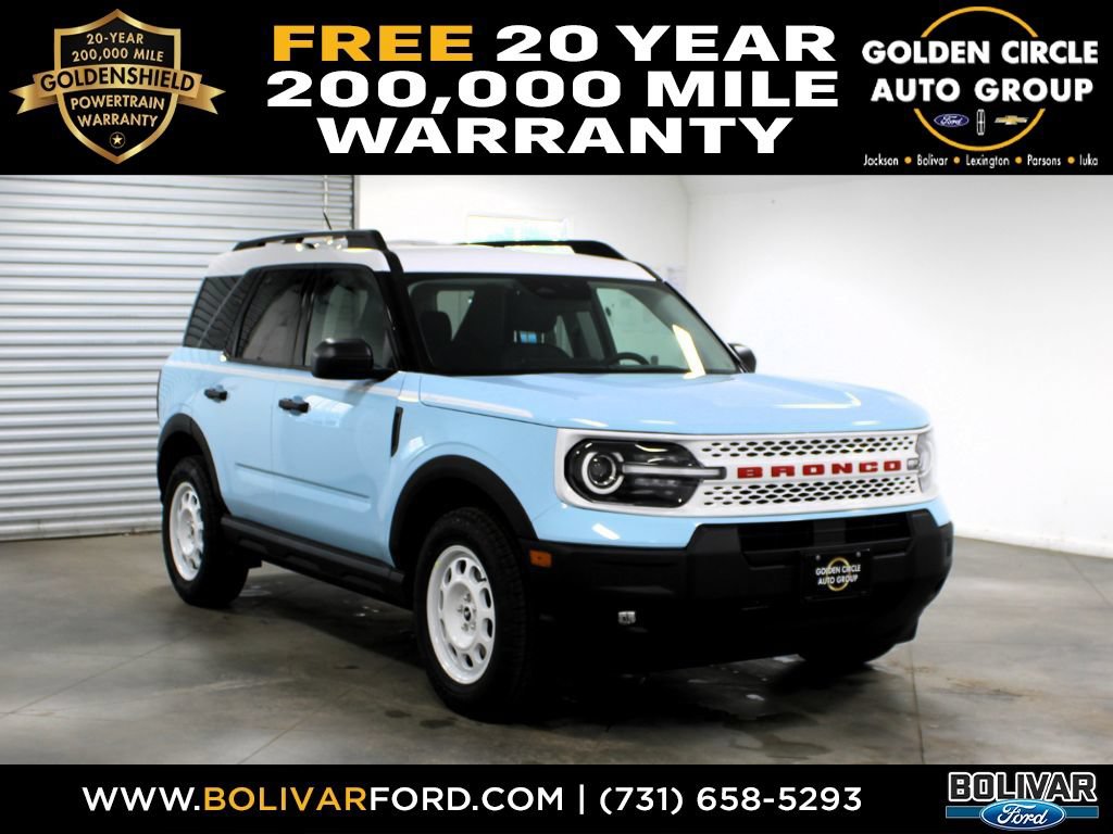 New 2026 Ford Bronco Sport Heritage w/ Convenience Package AWD/4WD image 1