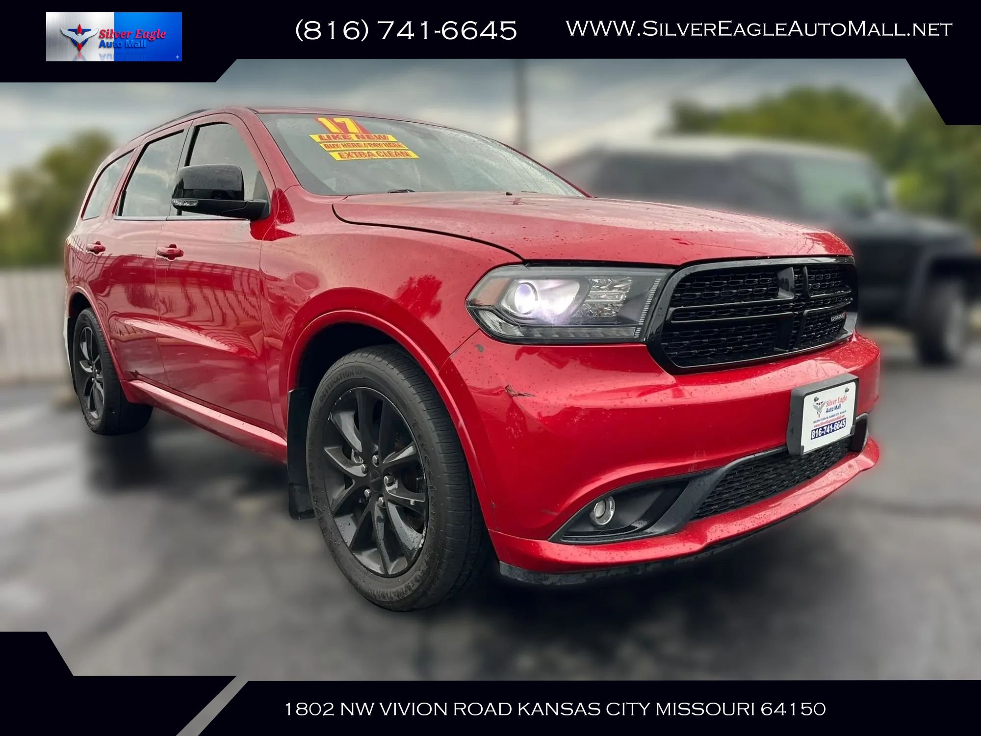 Used 2017 Dodge Durango R/T w/ Trailer Tow Group IV RWD image 3