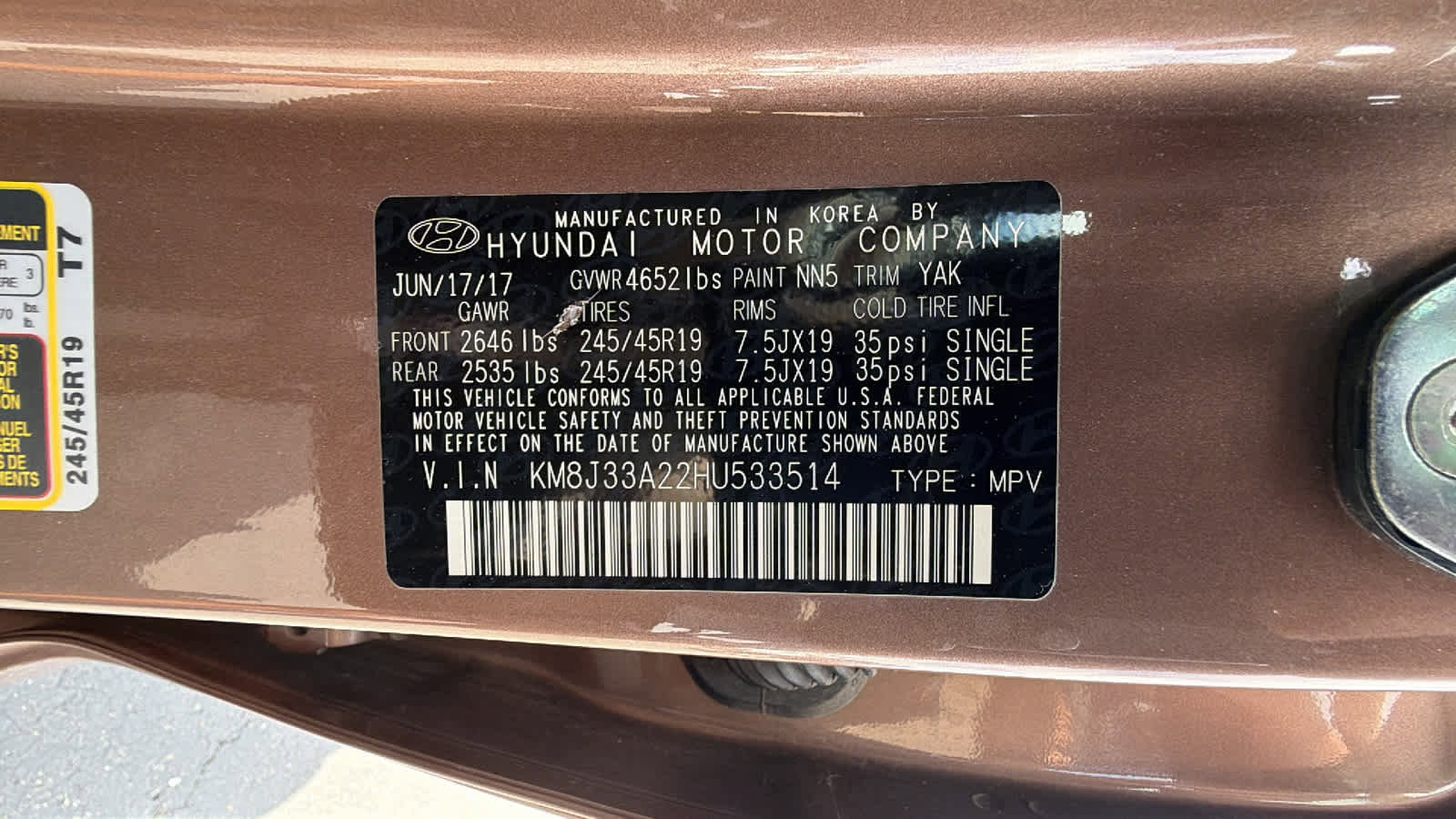 Used 2017 Hyundai Tucson Limited FWD image 30