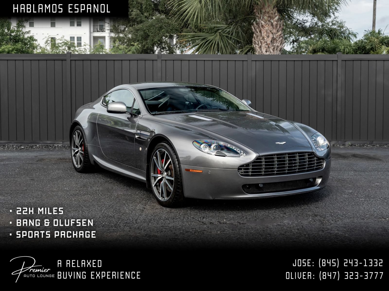Used 2011 Aston Martin V8 Vantage Coupe