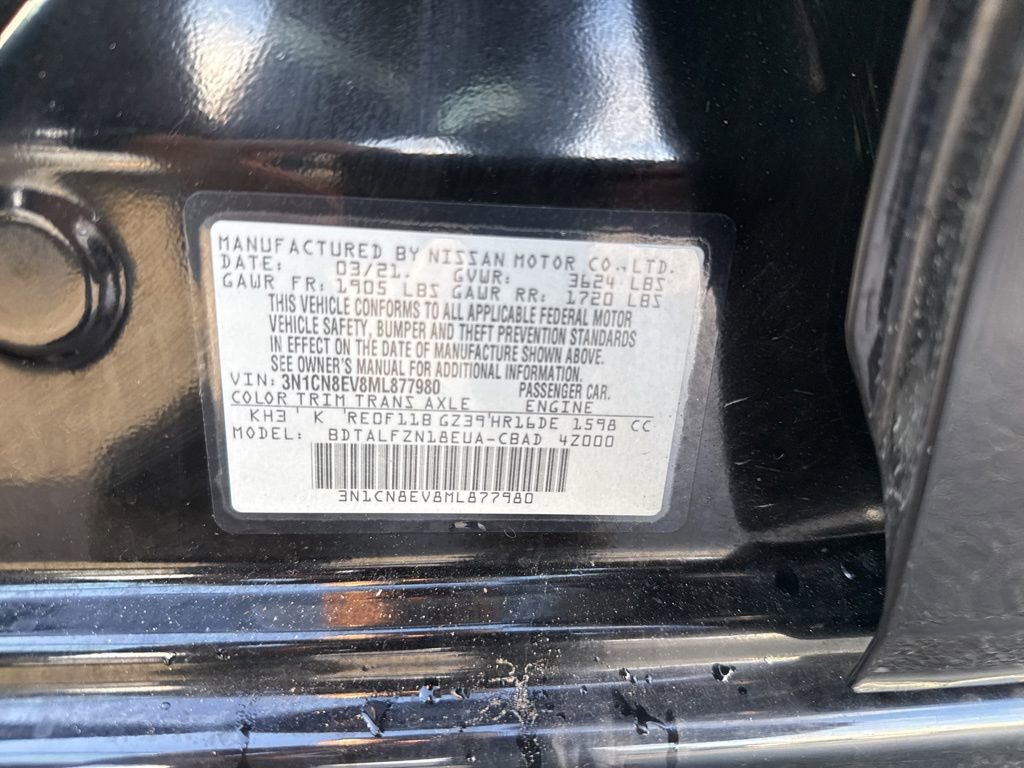 Used 2021 Nissan Versa SV image 16