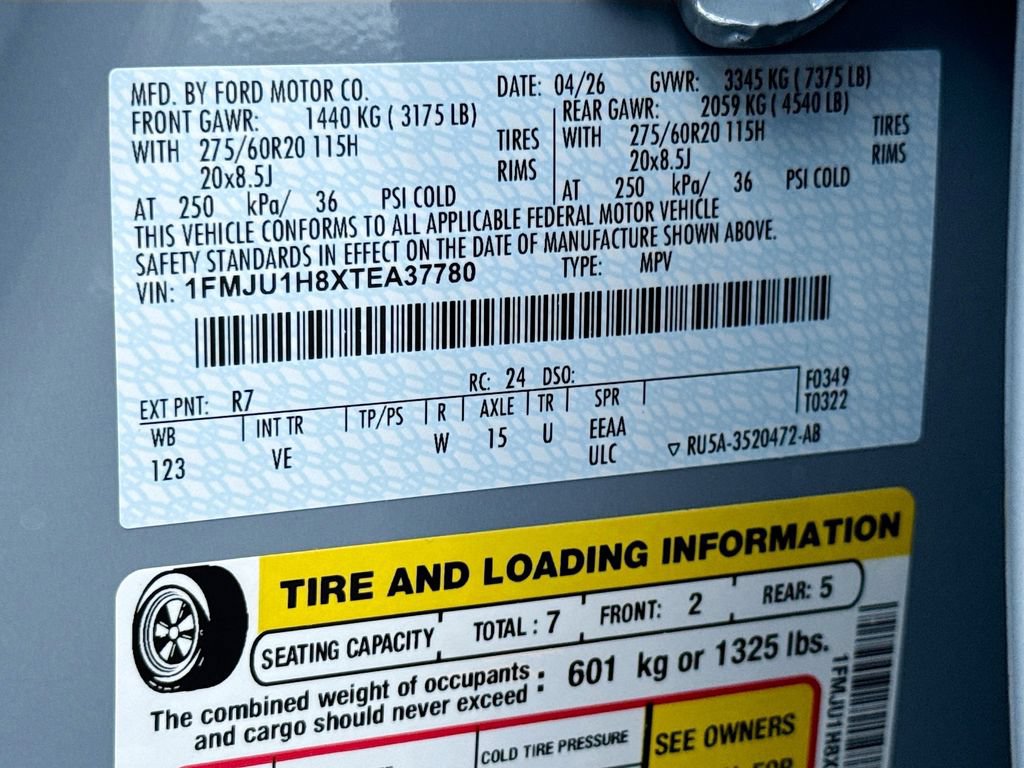 New 2026 Ford Expedition Active RWD image 39