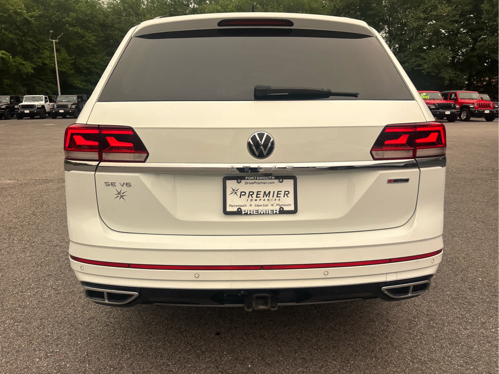 Used 2021 Volkswagen Atlas SE w/ Towing Package AWD/4WD image 5