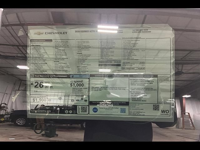New 2026 Chevrolet Equinox ACTIV w/ Convenience Package III AWD/4WD image 15