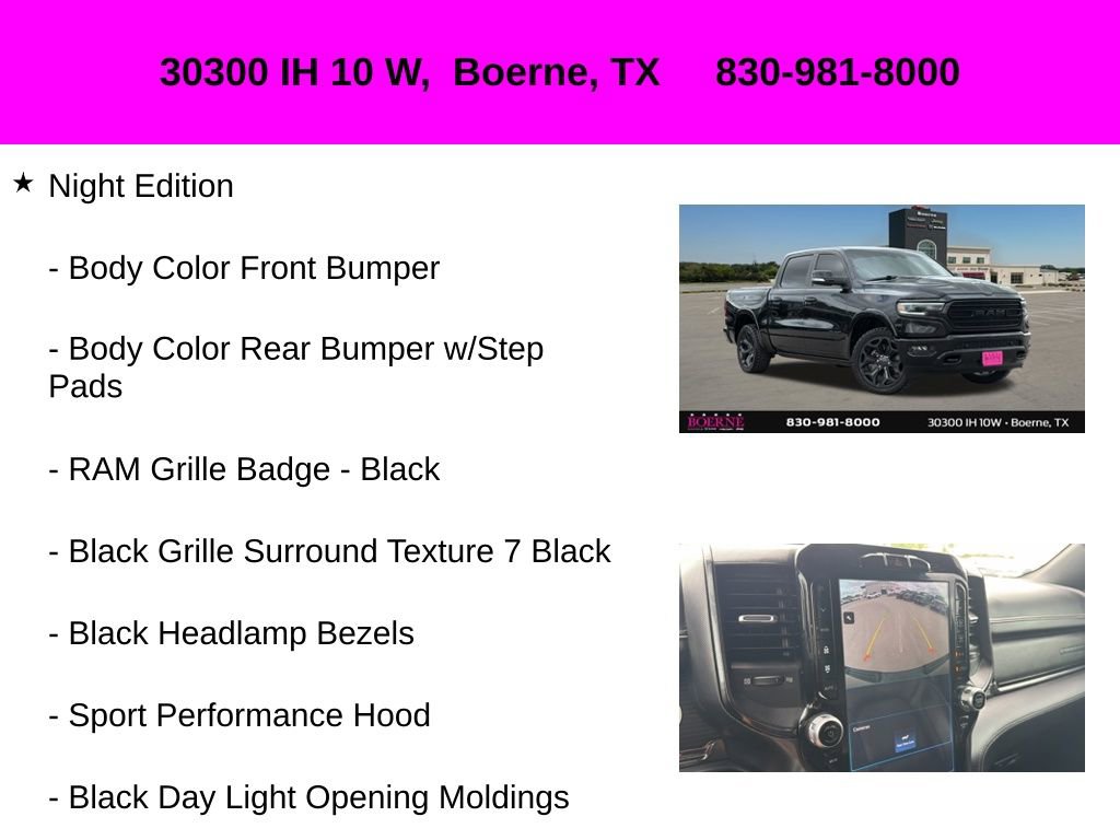 Used 2022 RAM 1500 Limited w/ Night Edition image 30