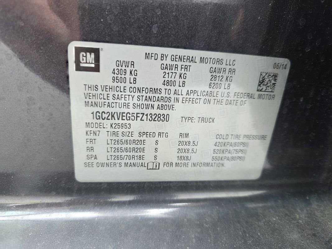 Used 2015 Chevrolet Silverado 2500 LT w/ Z71 Package, Off-Road image 42