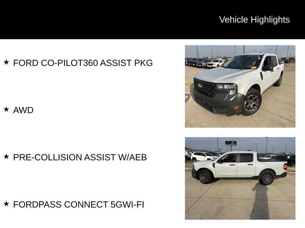 Used 2025 Ford Maverick XLT w/ Equipment Group 302A AWD/4WD image 5