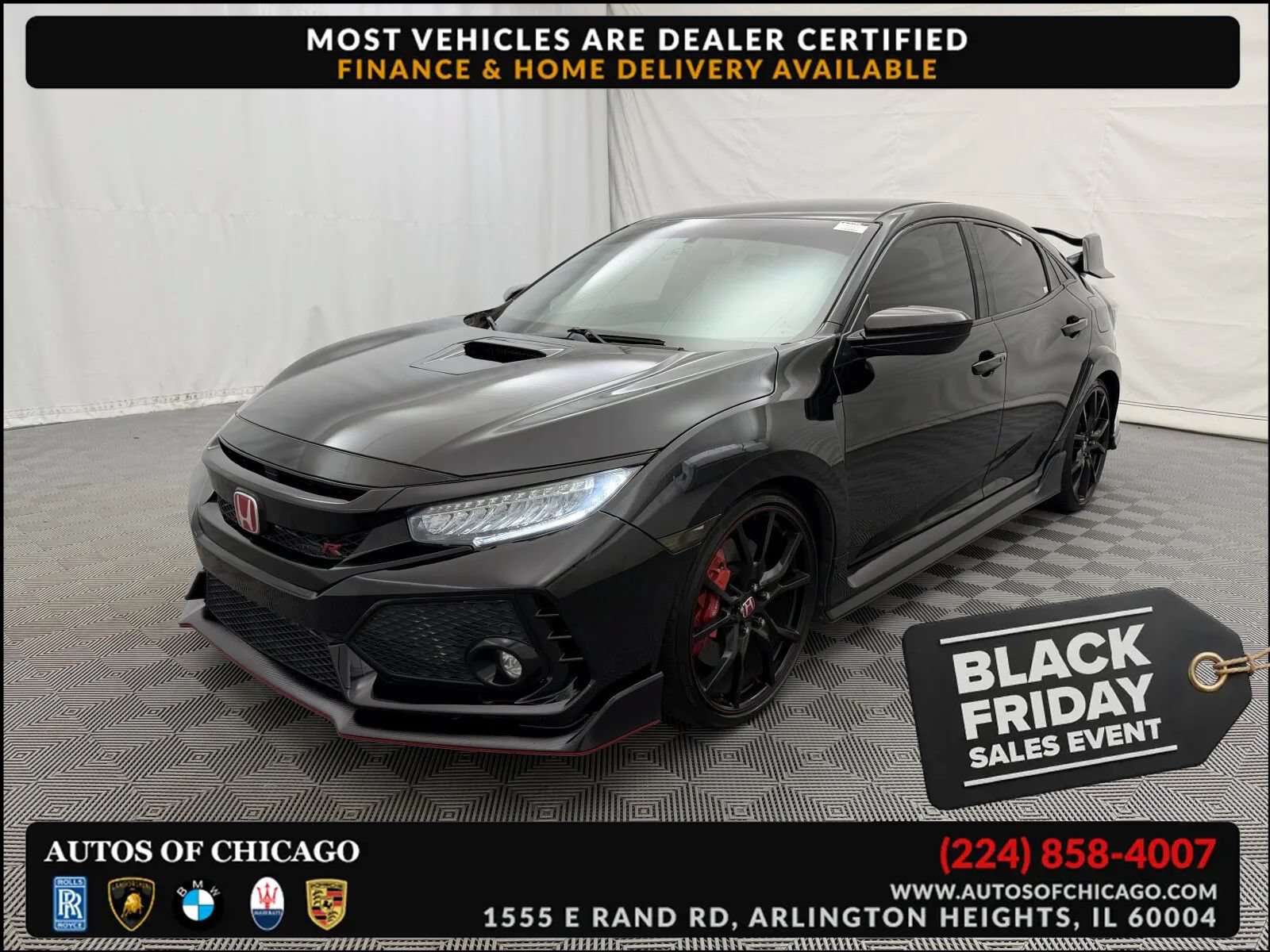 Used 2018 Honda Civic Type R image 1