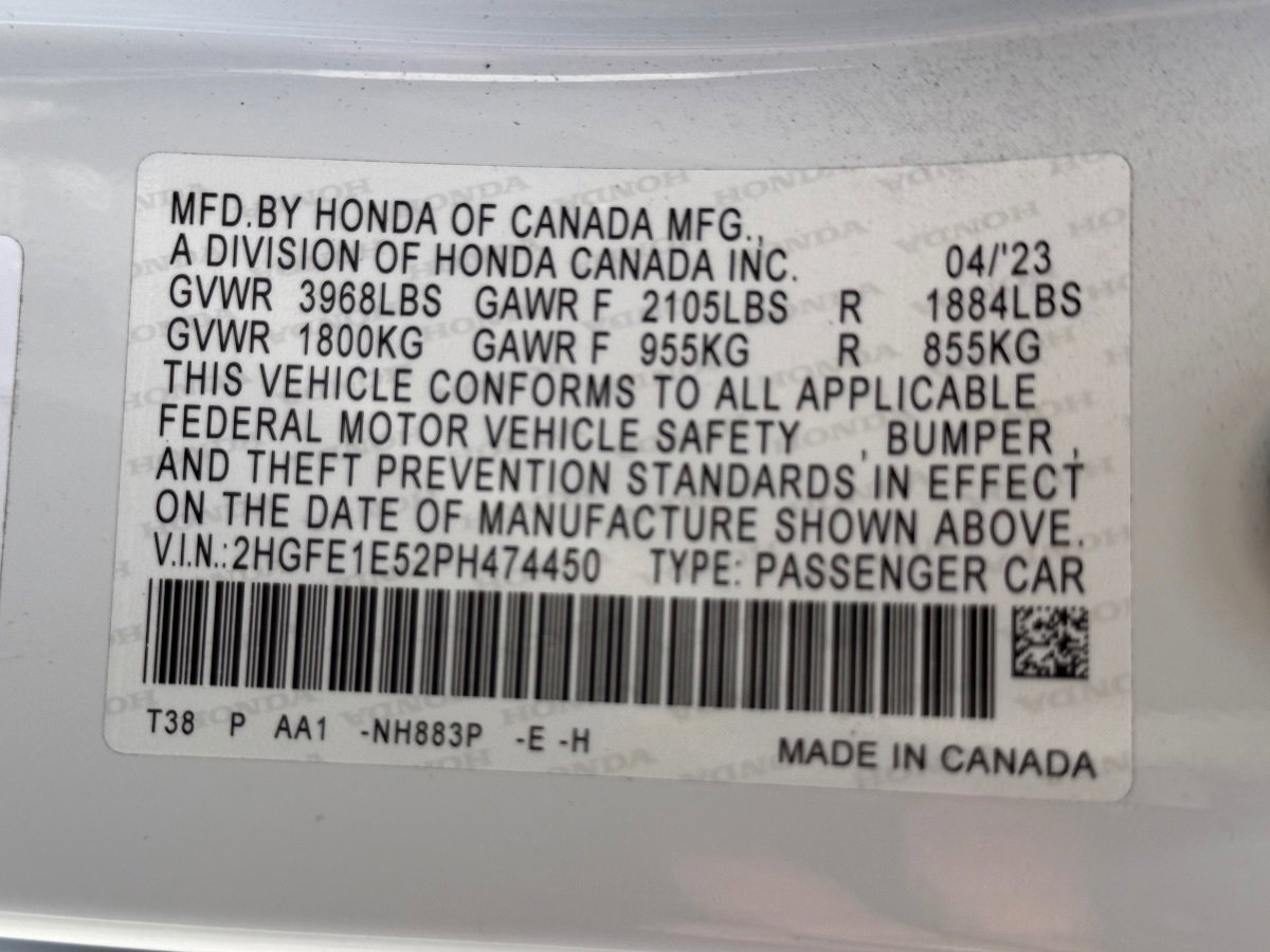Used 2023 Honda Civic Si image 39