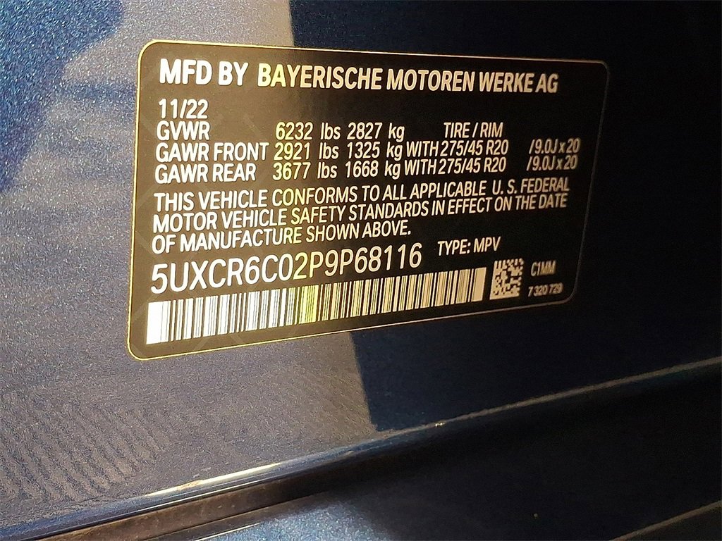 Certified 2023 BMW X5 xDrive40i w/ M Sport Package image 31