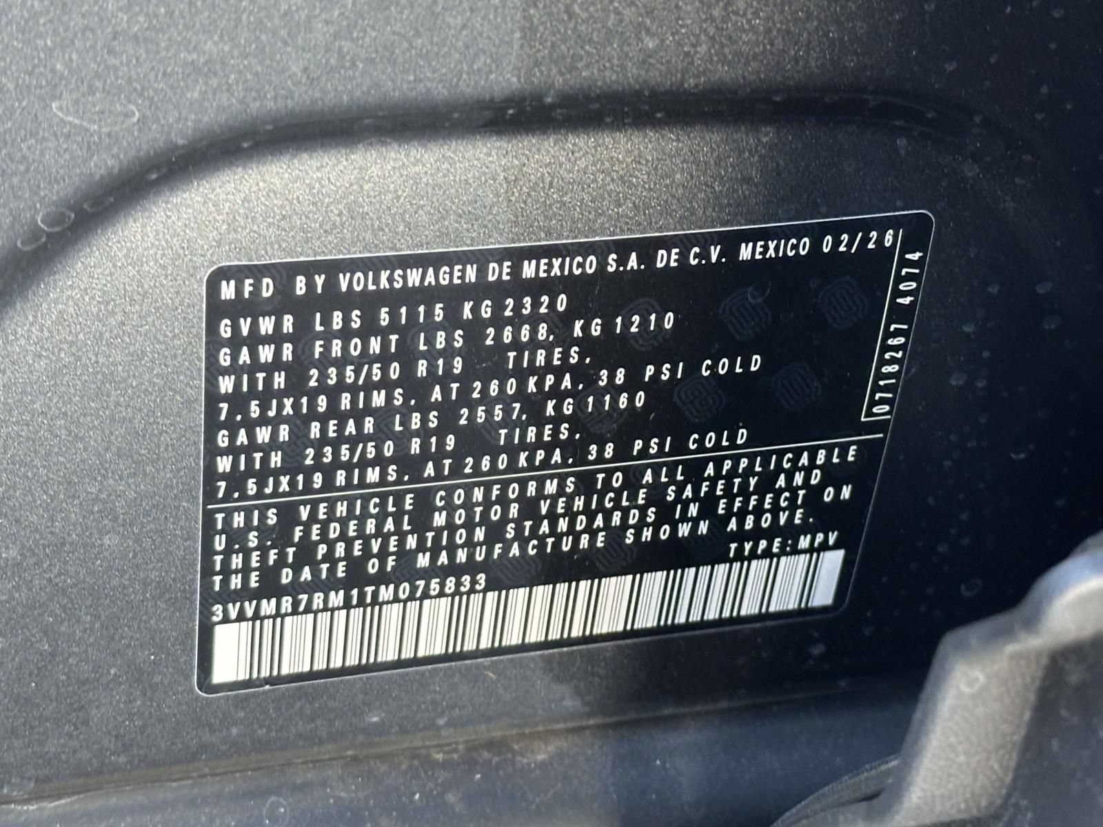 New 2026 Volkswagen Tiguan SE AWD/4WD image 16
