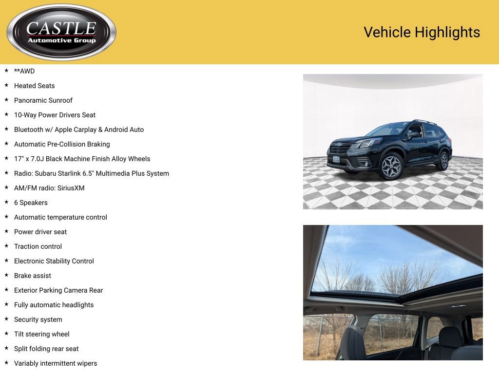 Used 2022 Subaru Forester Premium AWD/4WD image 4