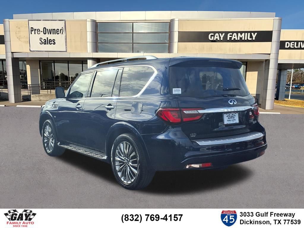 Used 2019 INFINITI QX80 Luxe w/ 22" Wheel Package RWD image 2