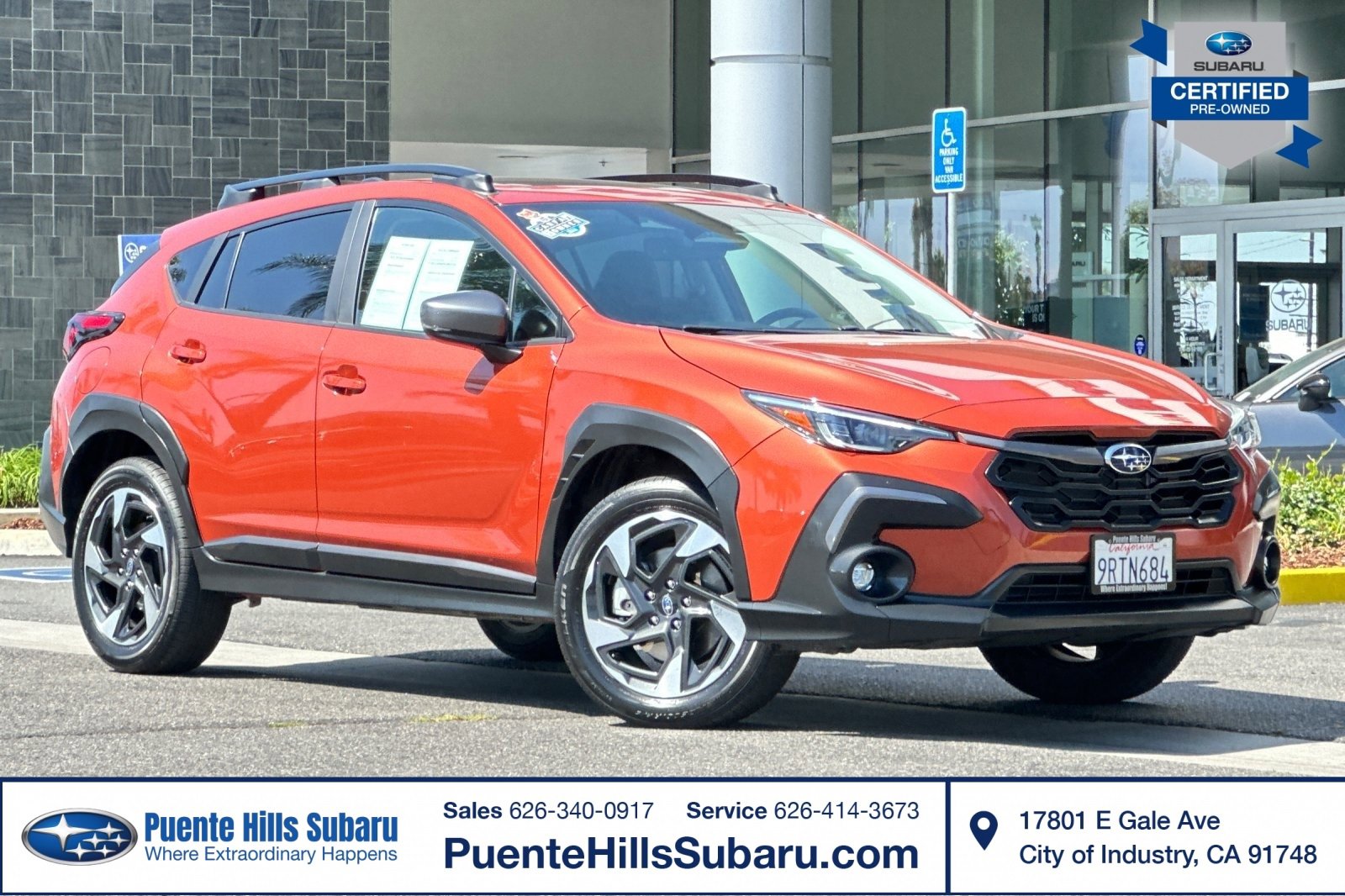 Certified 2024 Subaru Crosstrek 2.5i Limited w/ Crosstrek Mirror Package
