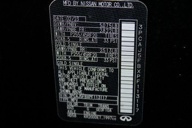 Used 2023 INFINITI QX50 Sport image 38