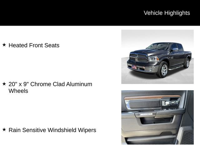 Used 2017 RAM 1500 Laramie w/ Convenience Group image 16