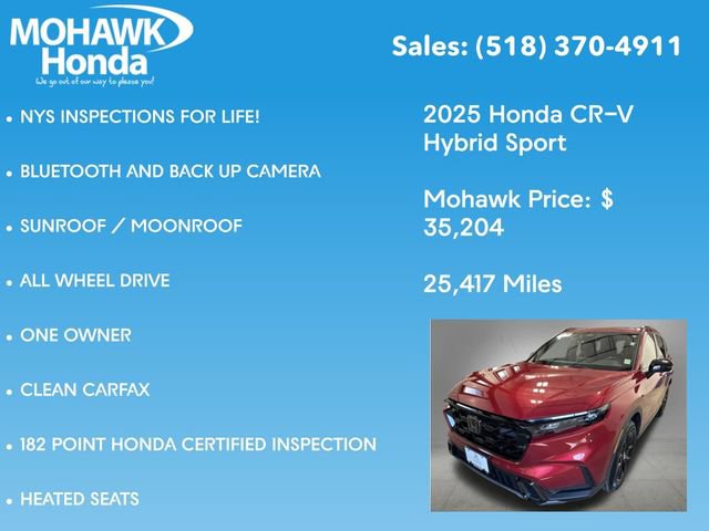 Certified 2025 Honda CR-V Sport image 8