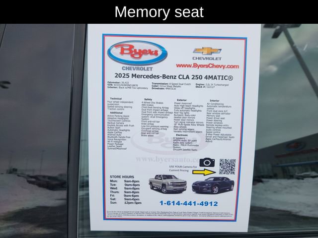 Used 2025 Mercedes-Benz CLA 250 4MATIC image 11