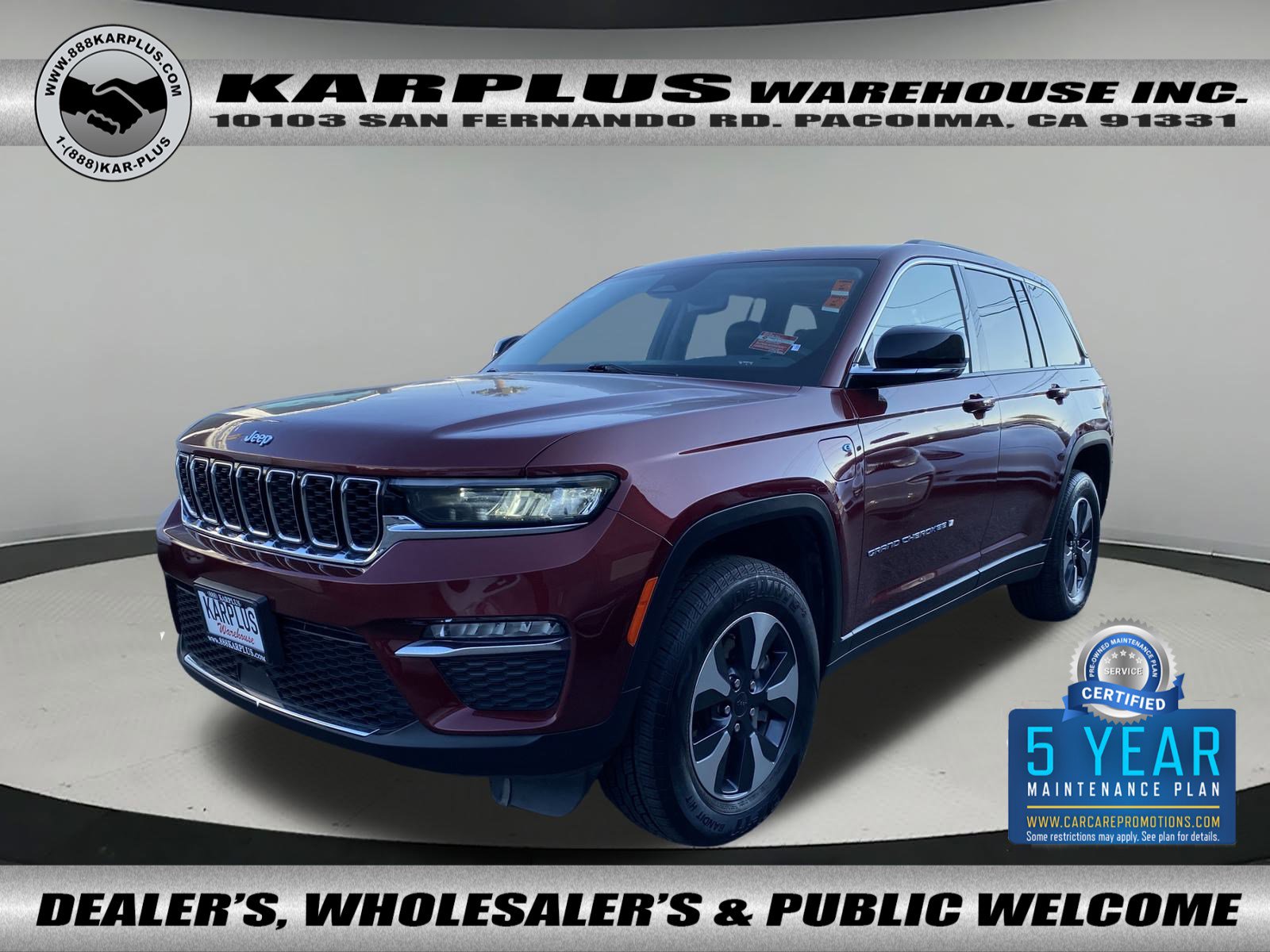 Used 2023 Jeep Grand Cherokee 4WD 4xe image 1
