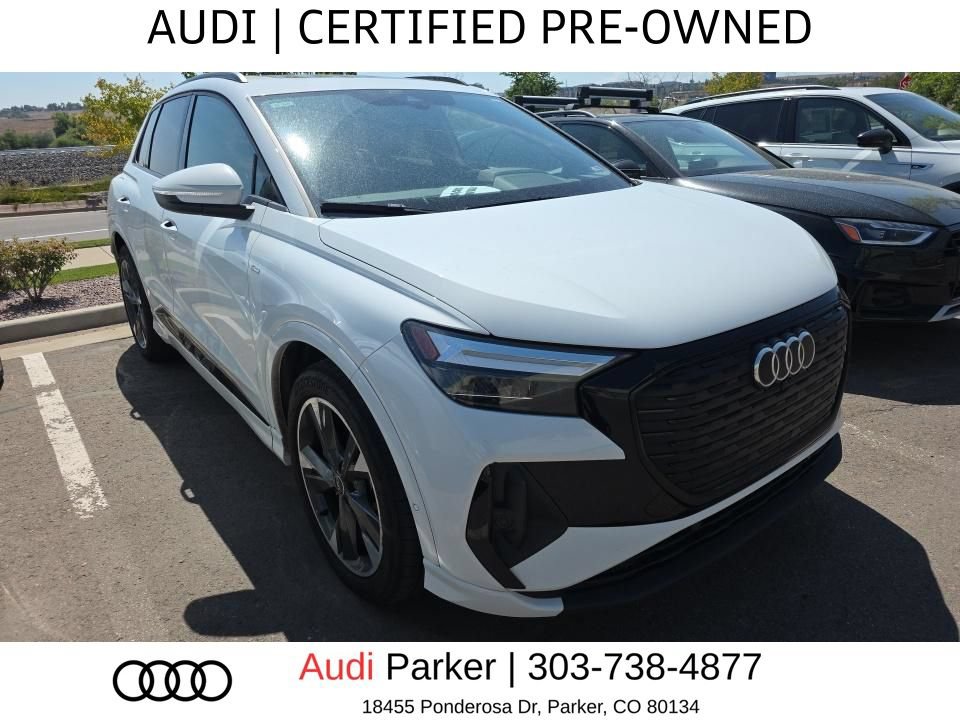 Used 2024 Audi Q4 e-tron Premium Plus w/ Premium Plus AWD/4WD image 3