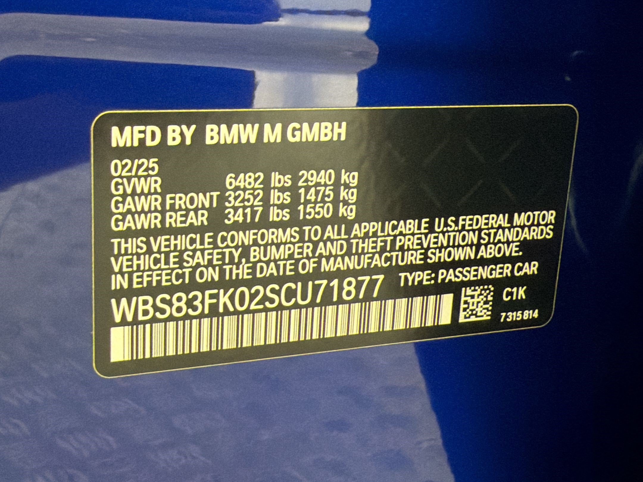 Certified 2025 BMW M5 w/ Executive Package AWD/4WD image 25