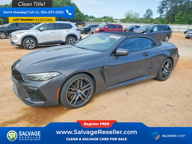 Used 2020 BMW M8 Convertible w/ Driving Assistance Package